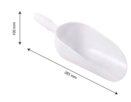 Scafa Palstic Alb 0.5 L - G601121 [1]