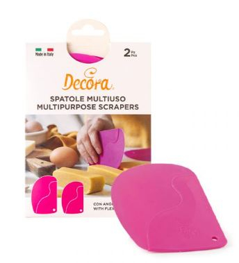 Cutite, Raschete - Set 2 bucati - Spatule plastic flexibil - 9271037