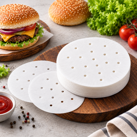 Totul pentru Brutarie - Folii pentru Hamburger 100 mm