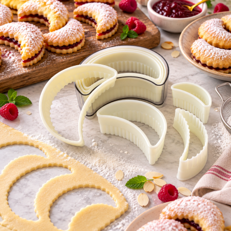 Totul pentru Cofetarie, Patiserie,Pizza - Set decupatoare Nylon 7 piese