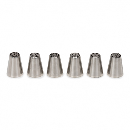 Duiuri, Sprituri Decorare - Set Duiuri / Sprituri Profesionale Inox - 6 piese