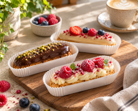 Totul pentru Cofetarie, Patiserie,Pizza - Set hartie copt pentru eclere