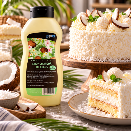 Totul pentru Cofetarie, Patiserie,Pizza - Sirop cu aroma de cocos