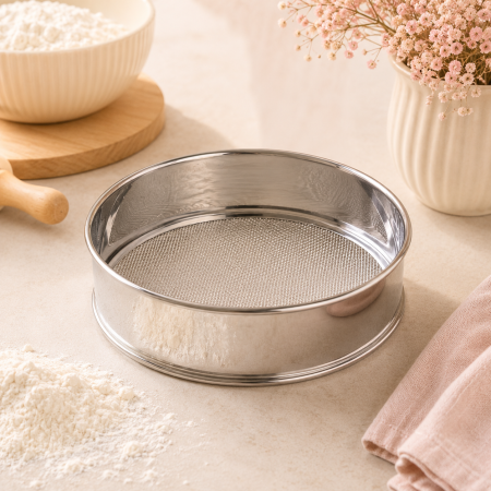Totul pentru Cofetarie, Patiserie,Pizza - Sita cernut inox Ø24 cm