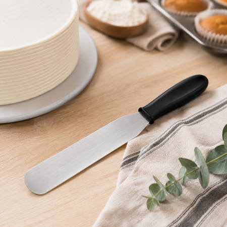Totul pentru Cofetarie, Patiserie,Pizza - Spatula dreapta inox 25 cm