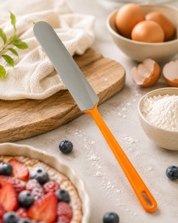 Totul pentru Cofetarie, Patiserie,Pizza - Spatula lunga din silicon