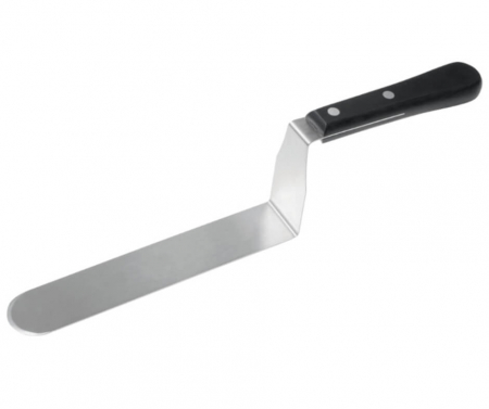 Ustensile, Accesorii Cofetarie, Patiserie - Spatula Unghiulara Inox 18cm - 262825