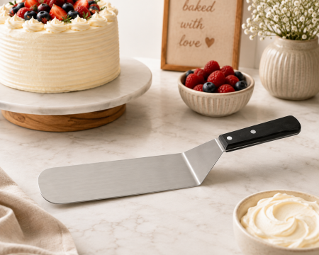 Spatula unghiulara inox 30x8.7 cm
