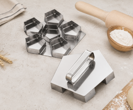 Totul pentru Brutarie - Stanta Inox Chifle - Ø16cm