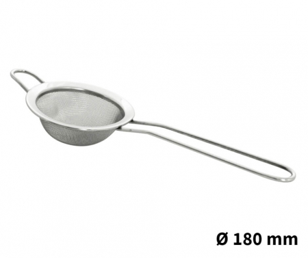 Site, Gratare,Blaturi taiere - Strecuratoare Inox cu Maner, Ø18cm