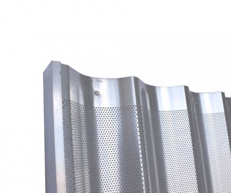 Tava aluminiu baghete 60x80 - 7 canale transversale, cadru nituit [3]