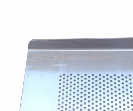 Tava aluminiu perforat - 2 margini logitudinale, 60x80xh1cm [1]
