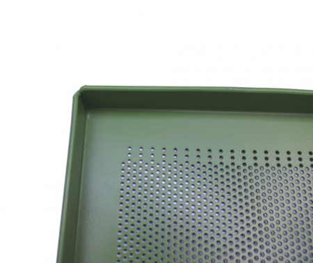Tava aluminiu teflonat perforat - 4 margini, 60x80xh2cm