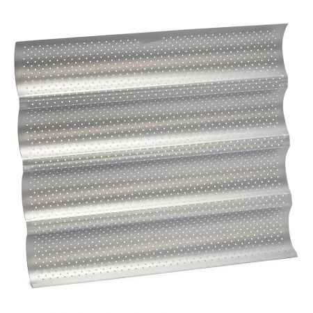 Tavi, Forme/Folii Coacere, Cosuri - Tava Baghete 4 canale  38x33 cm