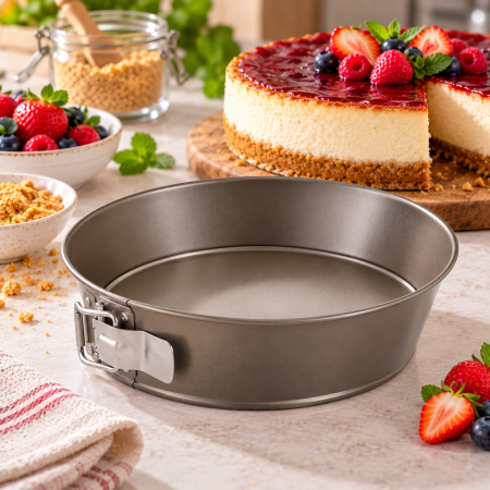 Totul pentru Cofetarie, Patiserie,Pizza - Tava conica cu margini detasabile WALTER - 3.30l