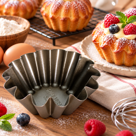 Totul pentru Cofetarie, Patiserie,Pizza - Tava de copt forma de briosa WALTER - 0.25 l