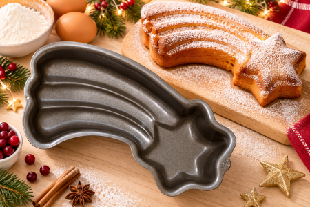 Totul pentru Cofetarie, Patiserie,Pizza - Tava de copt stea de Craciun WALTER - 2.25 l
