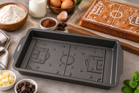 Totul pentru Cofetarie, Patiserie,Pizza - Tava de copt Teren de Fotbal WALTER -3.60 l