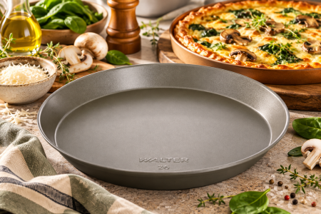 Totul pentru Cofetarie, Patiserie,Pizza - Tava de copt WALTER - 1.80l