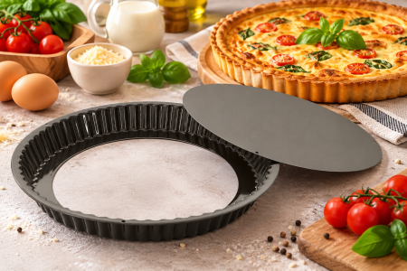 Totul pentru Cofetarie, Patiserie,Pizza - Tava de quiche WALTER -1.80 l