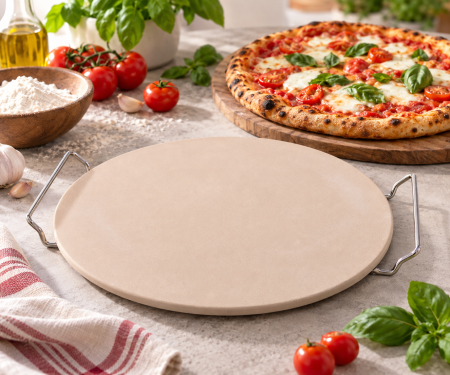 Tavi, Forme/Folii Coacere, Cosuri - Tava Din Piatra Pentru Pizza Ø33 cm