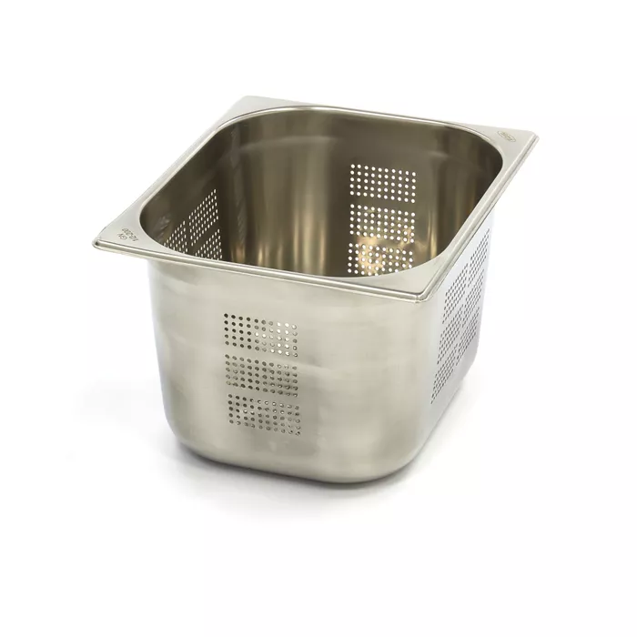 Cuve GN Inox - Tavă Gastronom Perforată GN1/2 h 200 mm