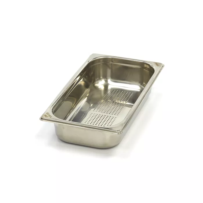Cuve GN Inox Perforate - Tavă Gastronom Perforată GN1/3 h 65mm