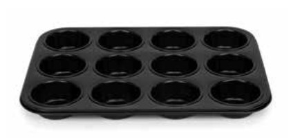 Tavi, Forme/Folii Coacere, Cosuri - Tava Muffin 12 cavitati