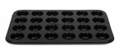 Tavi, Forme/Folii Coacere, Cosuri - Tava Muffin 24 cavitati
