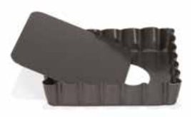 Tavi, Forme/Folii Coacere, Cosuri - Tava Profesionala Mini Quiche 10 cm