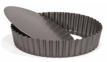 Tavi, Forme/Folii Coacere, Cosuri - Tava Profesionala Quiche Ø 20 cm