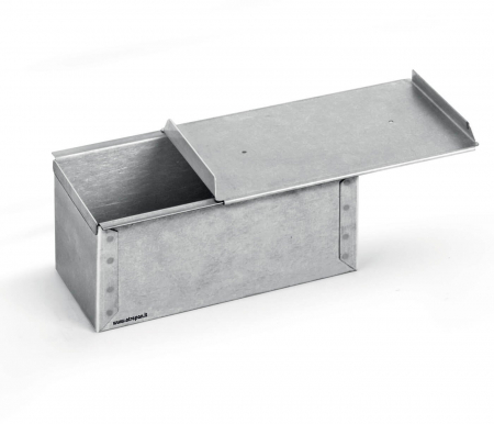 Tavi, Forme/Folii Coacere, Cosuri - Tava toast cu capac, fier aluminat, 20x10xh10cm