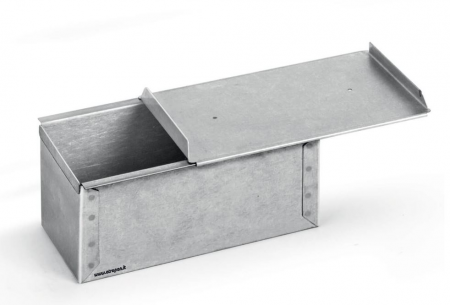 Tavi, Forme/Folii Coacere, Cosuri - Tava toast cu capac, fier aluminat, 30x10xh10cm - BAC301010CN