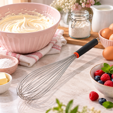 Totul pentru Cofetarie, Patiserie,Pizza - Tel inox 40 cm cu maner ergonomic