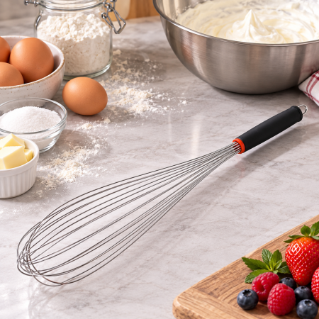 Totul pentru Cofetarie, Patiserie,Pizza - Tel inox 50 cm cu maner ergonomic