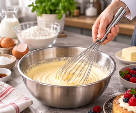 Totul pentru Cofetarie, Patiserie,Pizza - Tel integral din inox 25 cm