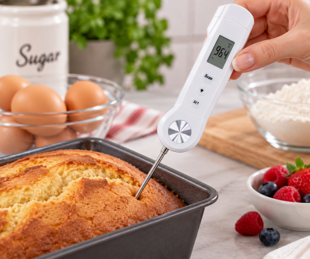 Totul pentru Cofetarie, Patiserie,Pizza - Termometru cu sonda si infrarosu -40° +280°C