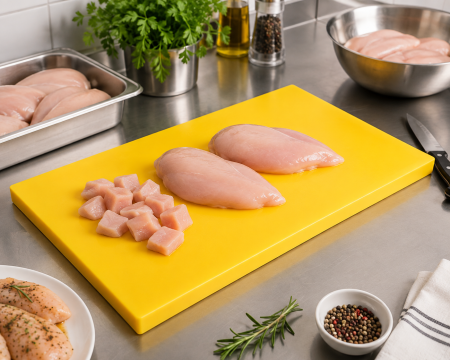 Tocator Neted 600x400xh2 cm - HACCP - Galben