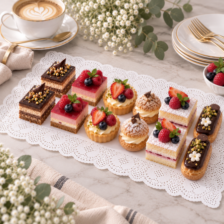 Totul pentru Cofetarie, Patiserie,Pizza - Tortita decorativa dreptunghiulara pentru prajituri