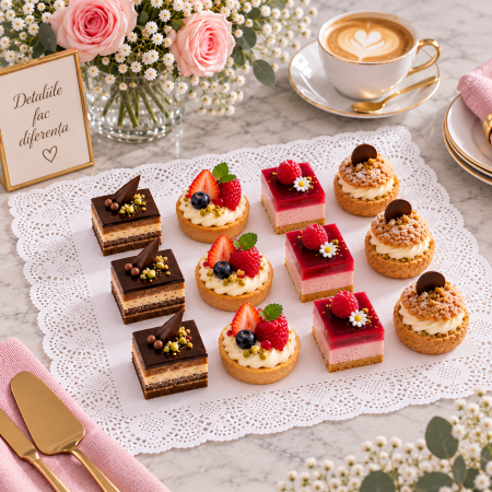 Totul pentru Cofetarie, Patiserie,Pizza - Tortita decorativa dreptunghiulara pentru prajituri