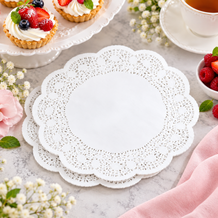 Raclete,faras cuptor pizza - Tortita decorativa rotunda pentru prajituri