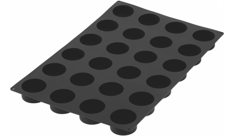 Forme Silicon - Forma silicon "CILINDRU"  60X40 CM - 24 alveole 