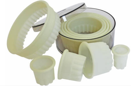 Totul pentru Cofetarie, Patiserie,Pizza - Set decupatoare Nylon 9 piese