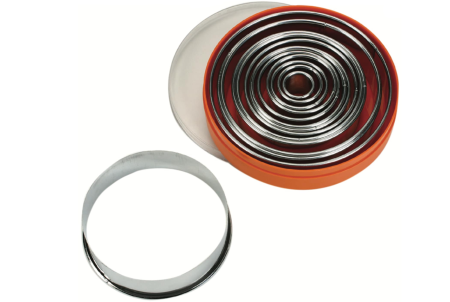 Totul pentru Cofetarie, Patiserie,Pizza - Set decupatoare Inox 16 piese