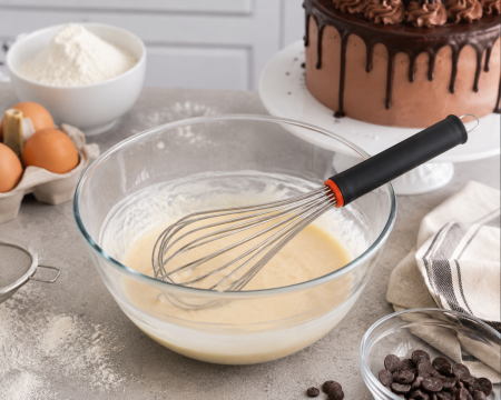 Totul pentru Cofetarie, Patiserie,Pizza - Tel inox 40 cm cu maner ergonomic