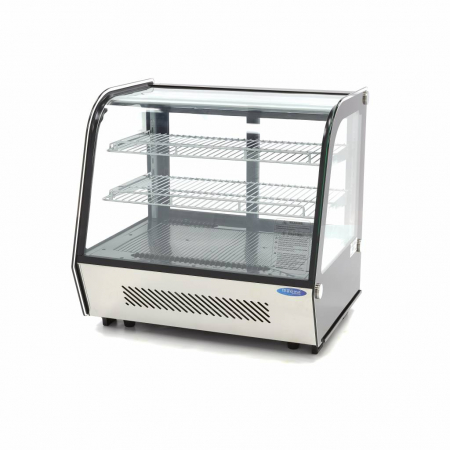 Vitrine banc - Vitrina frigorifica inox 120 lt