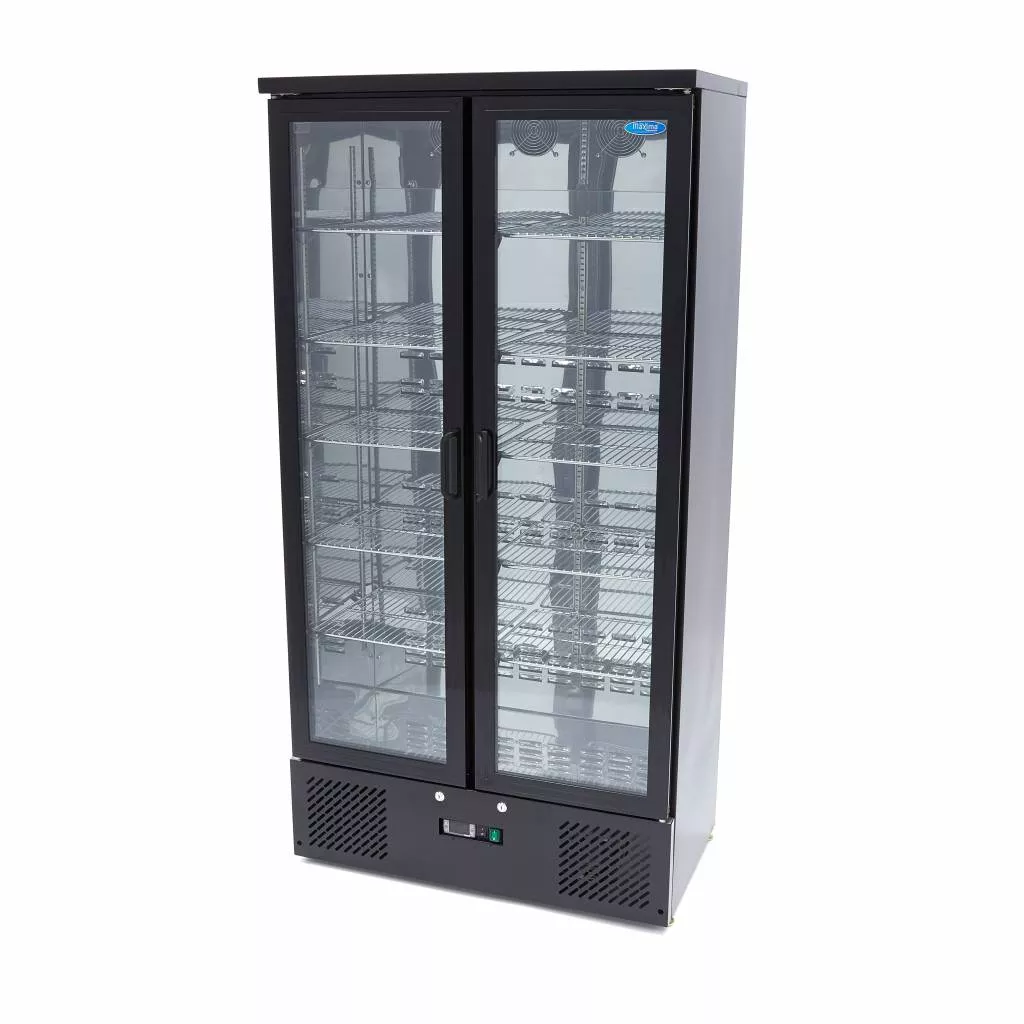 Vitrine Verticale Duble - Vitrină Frigorifică Verticală usi batante, 466 litri