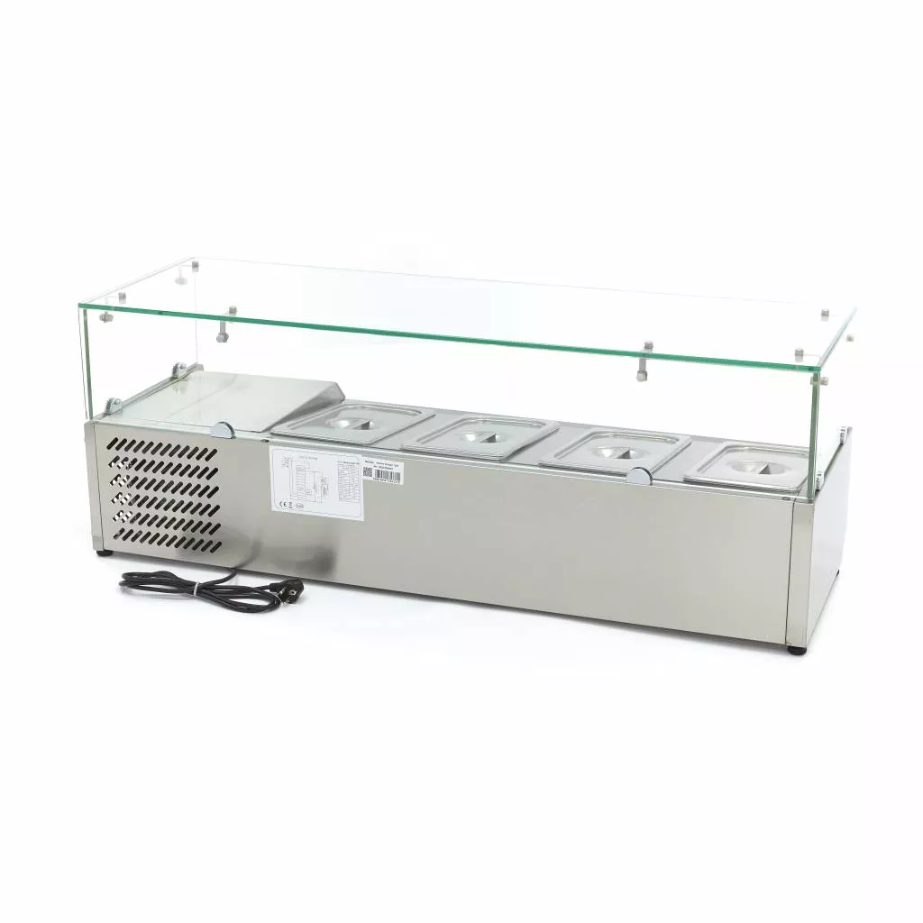 Vitrină Ingrediente Pizza 4 x GN 1/3 120cm [3]