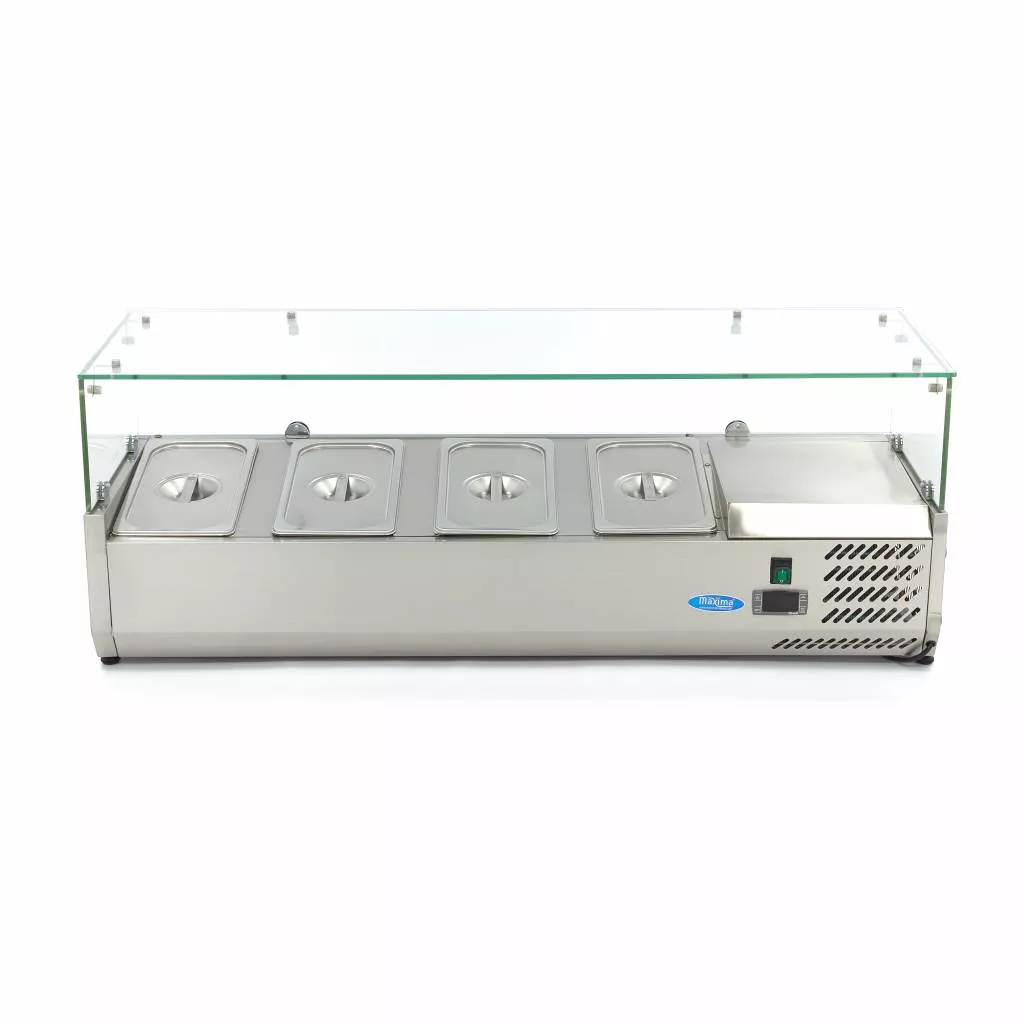 Vitrină Ingrediente Pizza 4 x GN 1/3 120cm [4]