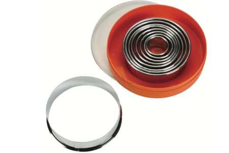 Totul pentru Cofetarie, Patiserie,Pizza - Set decupatoare Inox 9 piese